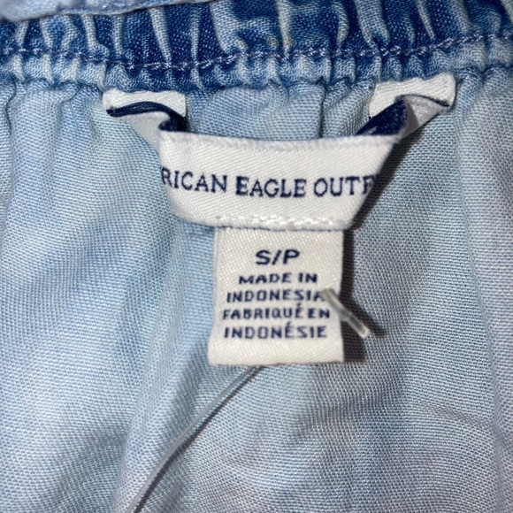BRAND NEW! American Eagle denim mini flowy skirt size small - Picture 6 of 6